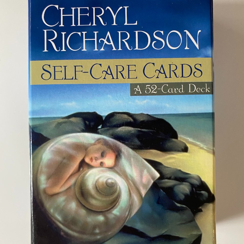 Self-care cards, Cheryl Richardson; oracle cards